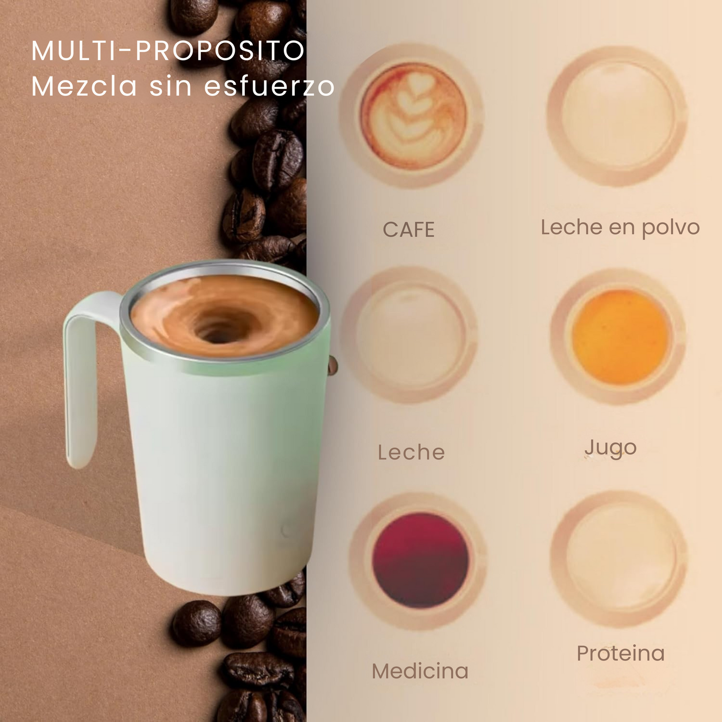 SmartMix – Taza Auto-Mezcladora Inteligente