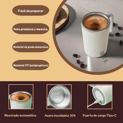 SmartMix – Taza Auto-Mezcladora Inteligente
